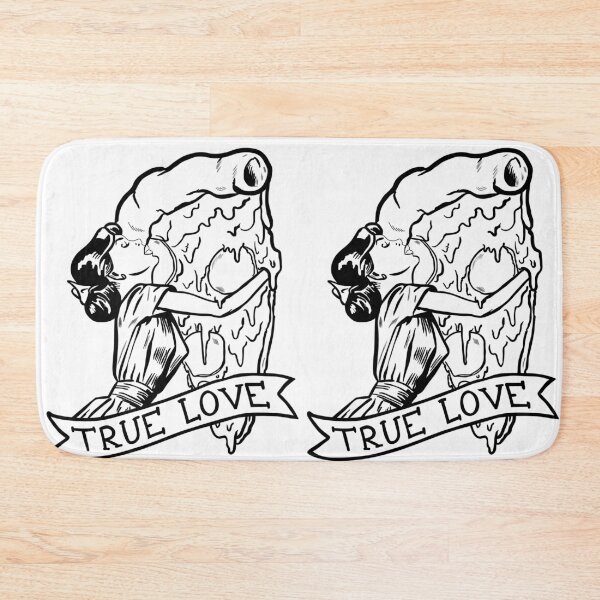 Item preview, Pizza Love BW designed and sold by Rusembell.
