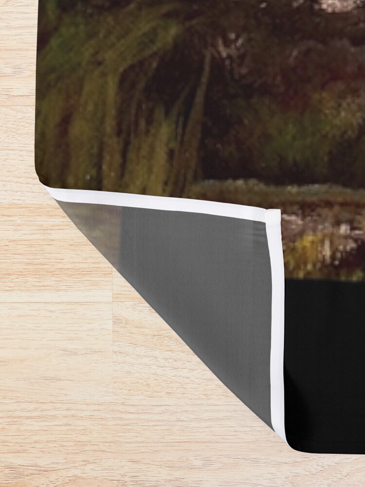 Alternate view of Mona's Landing Shower Curtain