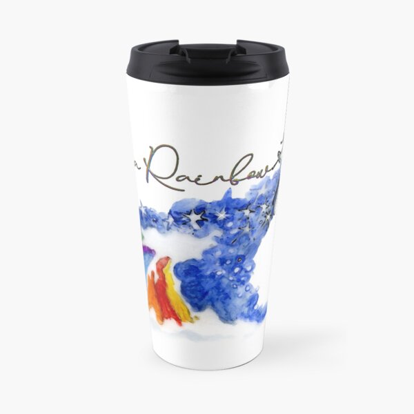 Ski a Rainbow! Travel Mug