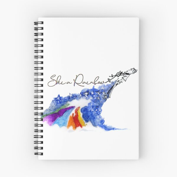 Item preview, Ski a Rainbow! designed and sold by A Studio for Unlimited ideas.