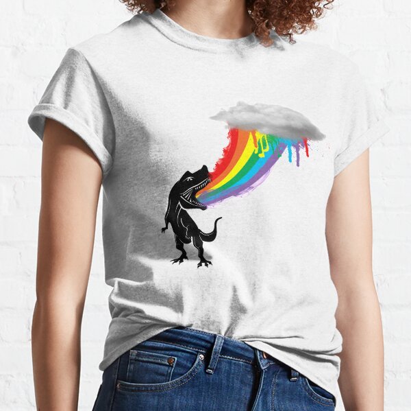 Rainbow Dinos  Funny, cute, & nerdy t-shirts – TeeTurtle