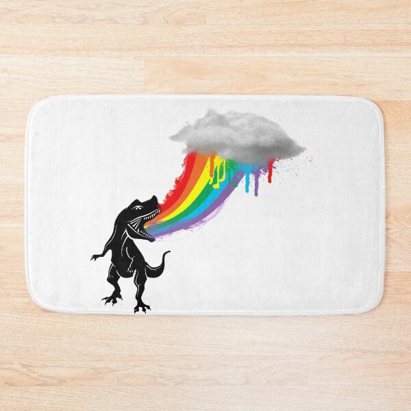 Item preview, rainbow dinosaur designed and sold by mark ashkenazi.