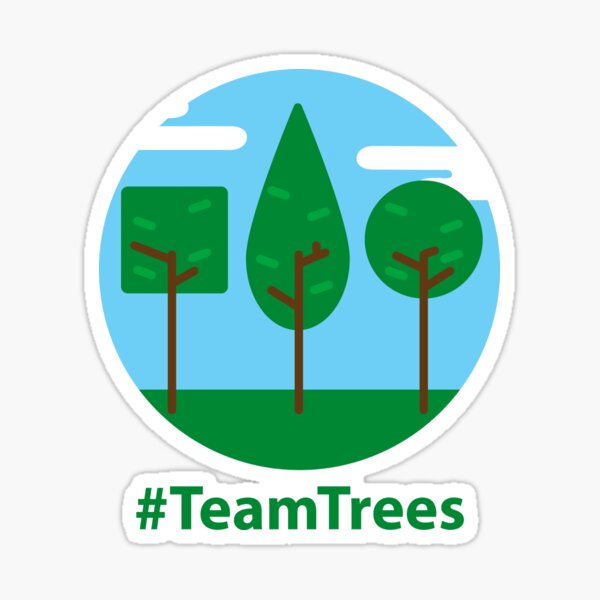 #TeamTrees Sticker