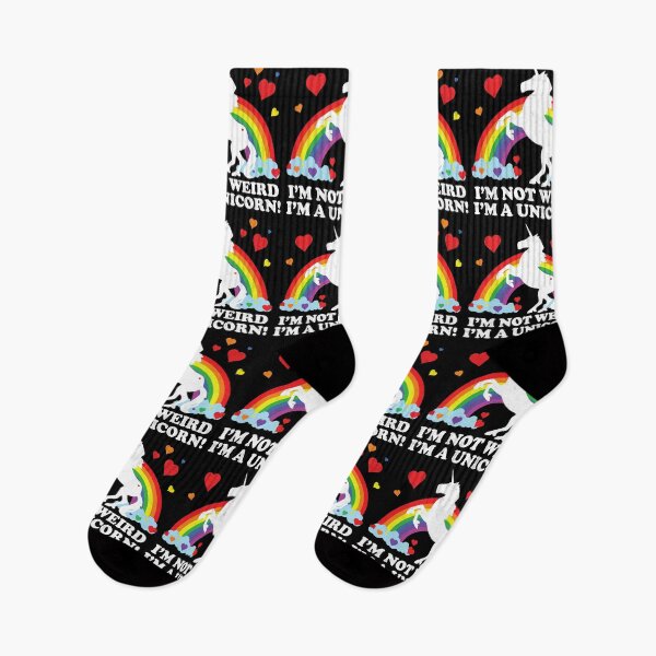 Item preview, I'm Not Weird I'm A Unicorn designed and sold by ElasticBlush.