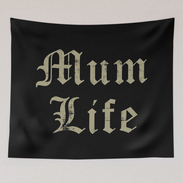 Item preview, Mum Life - Thug Life designed and sold by ElasticBlush.