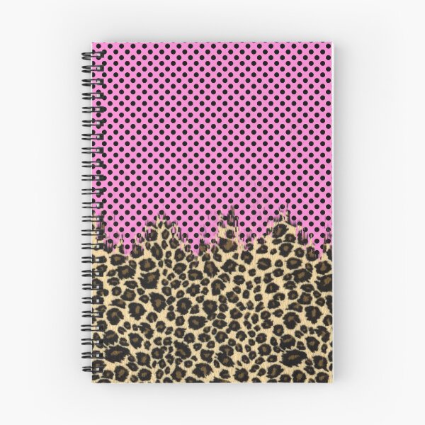 Item preview, Pink Black Polka Dots and Classic Leopard Print designed and sold by Blkstrawberry.