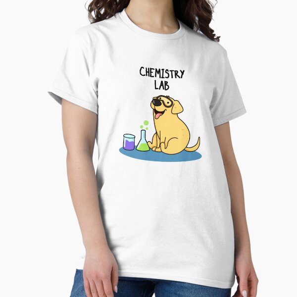 Item preview, Chemistry Lab Funny Labrador Dog Puns  designed and sold by punnybone.