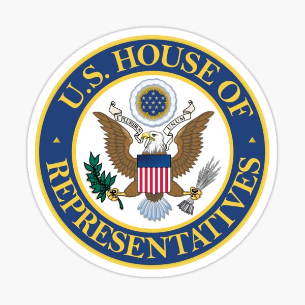 U.S. House of Representatives Sticker