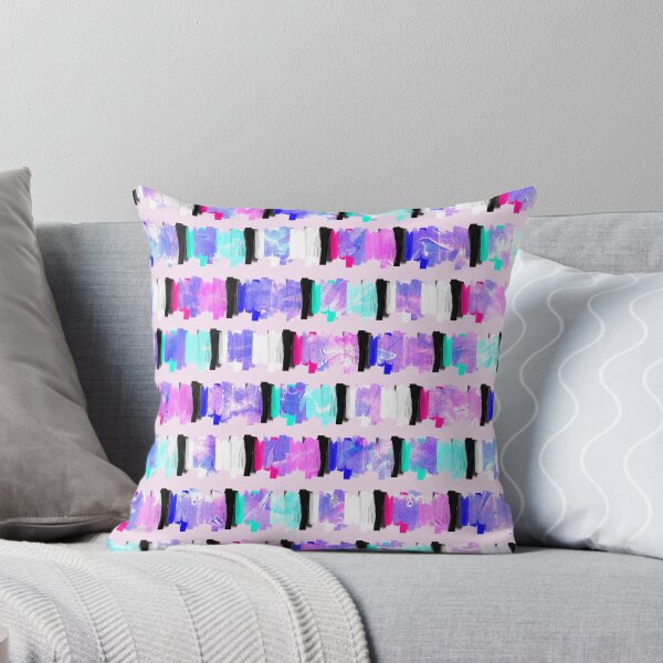 Item preview, Girly Watercolor Brush Stroke Stripes designed and sold by Blkstrawberry.