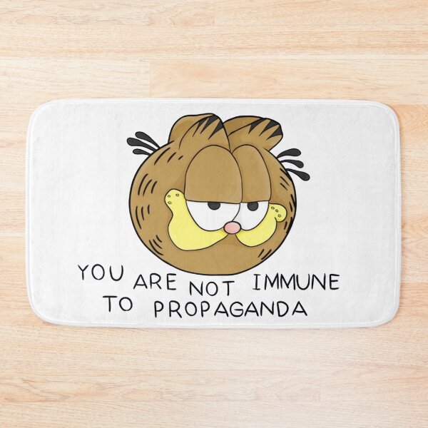 Item preview, Garfield You are not immune to propaganda HD designed and sold by tacticalhog.