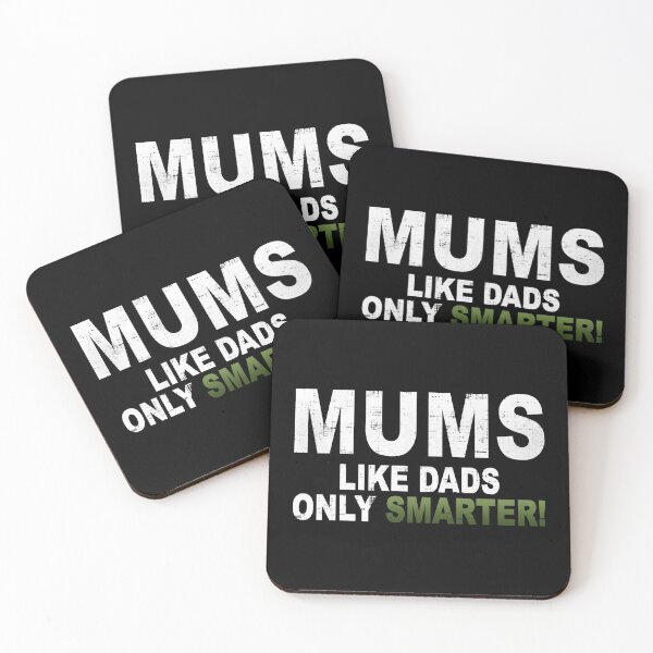 Item preview, Mums Like Dads Only Smarter designed and sold by ElasticBlush.