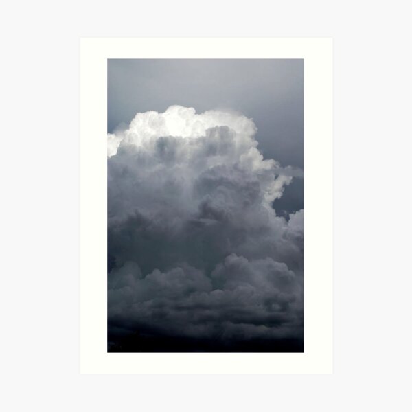 Way up there Where the Glory Shines. Art Print
