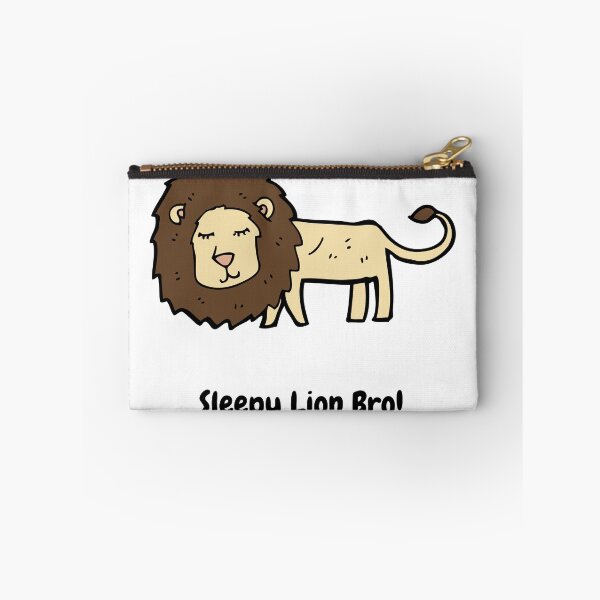 Item preview, Sleepy Lazy Lion Bro designed and sold by TextyQuotes.