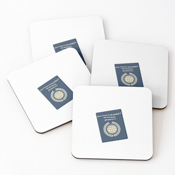 Item preview, Sugar Passport  designed and sold by Kool Stickers.