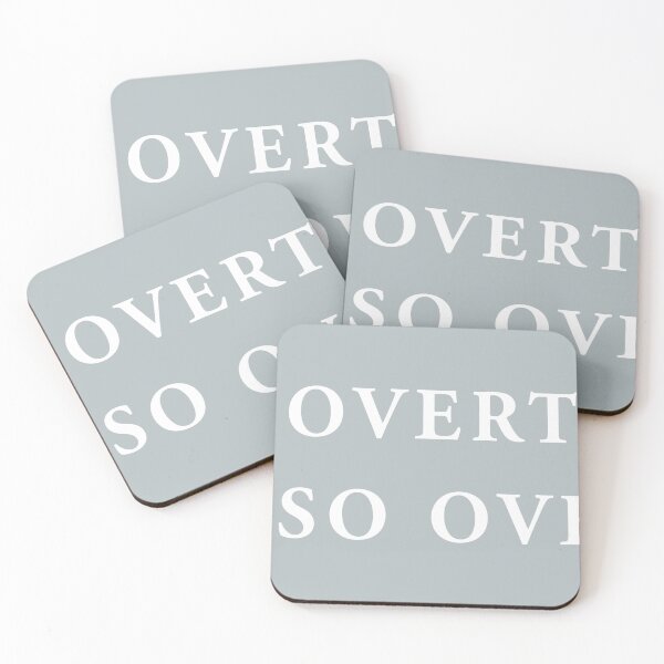 Item preview, yes, I overthink, but I also over-love designed and sold by QuoteSpirations.