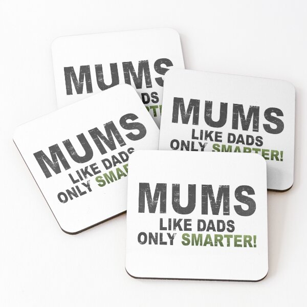 Item preview, Mums Like Dads Only Smarter designed and sold by ElasticBlush.