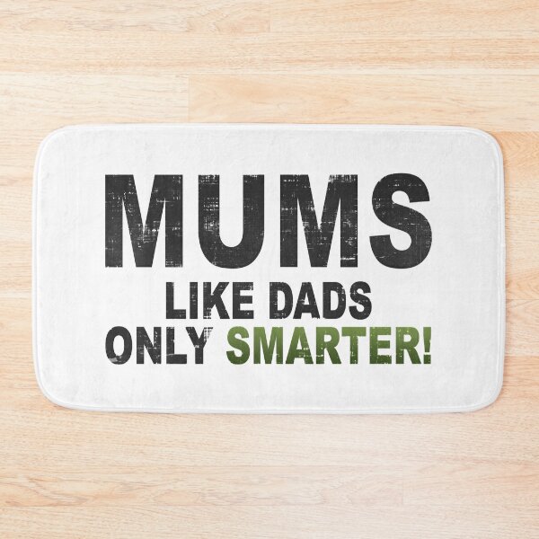 Item preview, Mums Like Dads Only Smarter designed and sold by ElasticBlush.