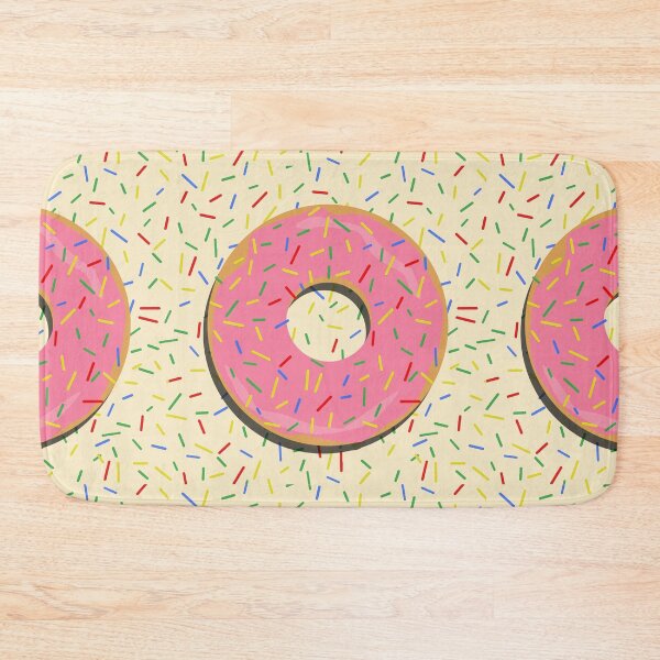 Item preview, Glossy Pink Sprinkle Donut  designed and sold by countercolour.