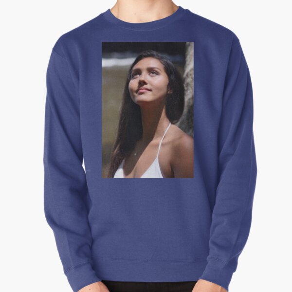 Hawaiian Beauty Portrait Pullover Sweatshirt