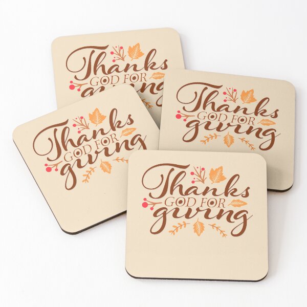 Item preview, Thanks God For Giving Happy Thanksgiving Day Family Present designed and sold by peter2art.