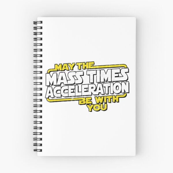 Item preview, Mass Times Acceleration - Force Be With You designed and sold by ElasticBlush.