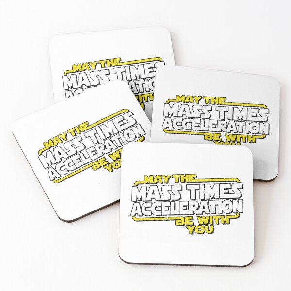Item preview, Mass Times Acceleration - Force Be With You designed and sold by ElasticBlush.