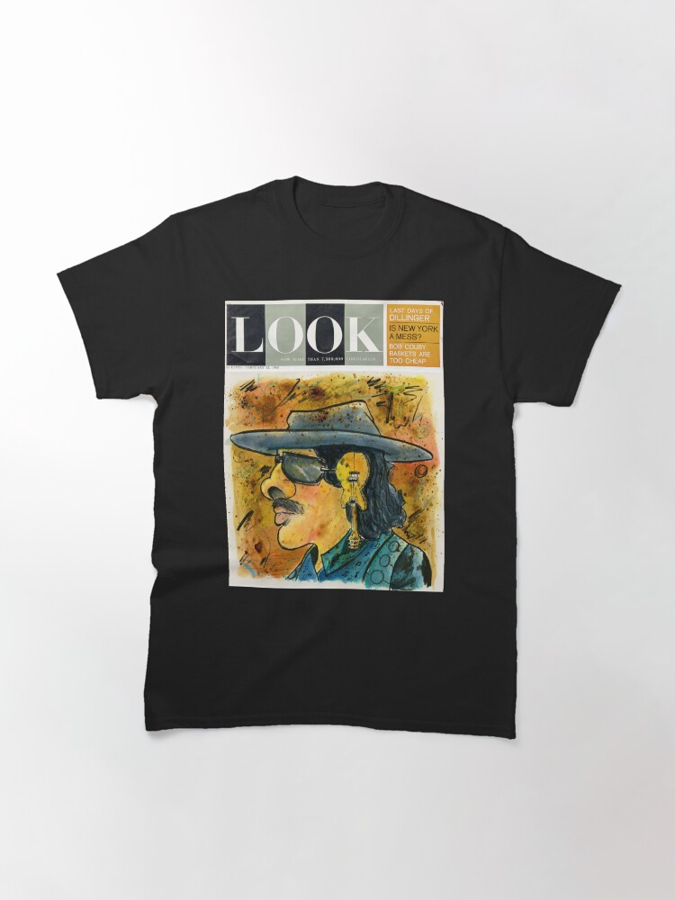 Alternate view of Santana Latin Rock Caricature Fan Art Classic T-Shirt
