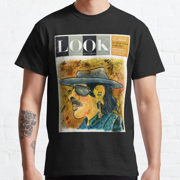 Santana Latin Rock Caricature Fan Art Classic T-Shirt