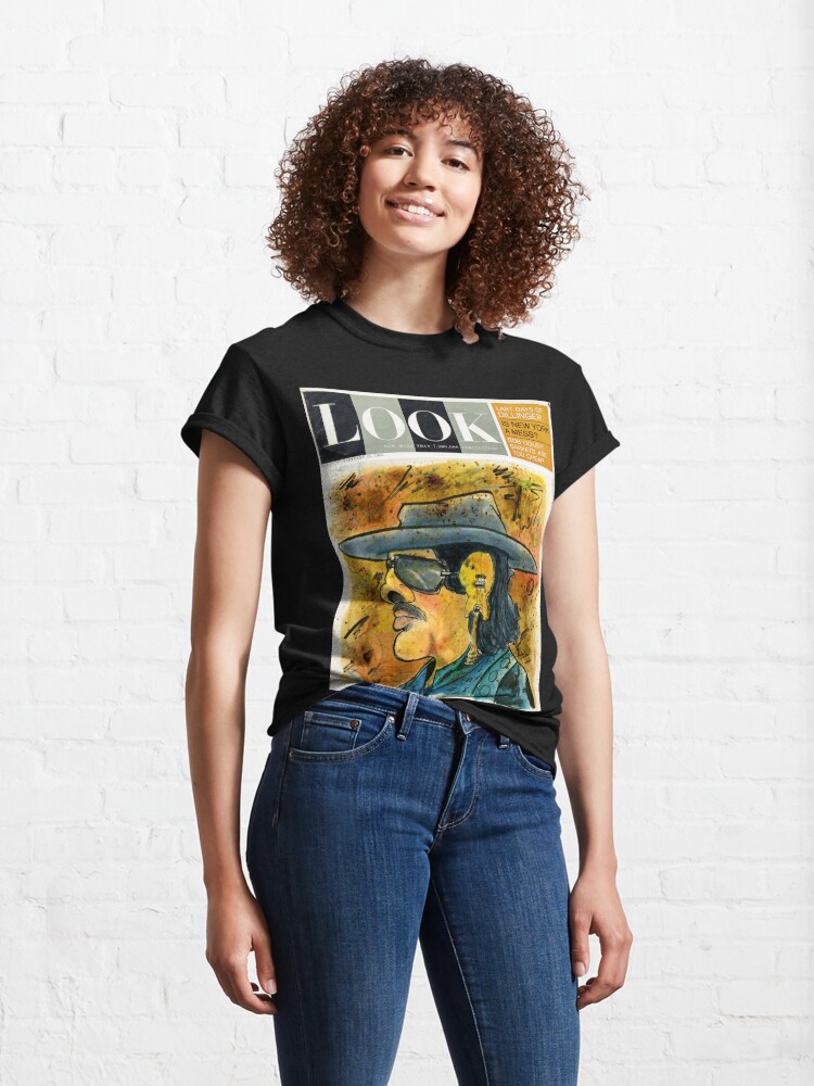 Alternate view of Santana Latin Rock Caricature Fan Art  Classic T-Shirt