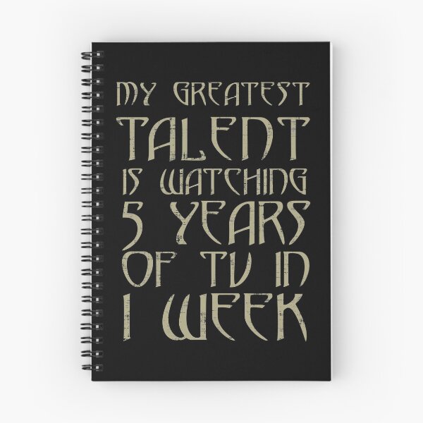 Item preview, My Greatest Talent Is Watching 5 Years Of TV In 1 Week designed and sold by ElasticBlush.