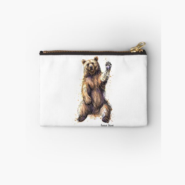Item preview, Waving Kodiak Brown Bear designed and sold by Kodiak Apparel and Goods.