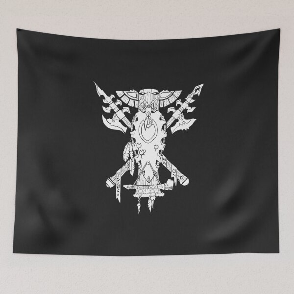 Item preview, Tauren Crest - White designed and sold by All-Sorts.