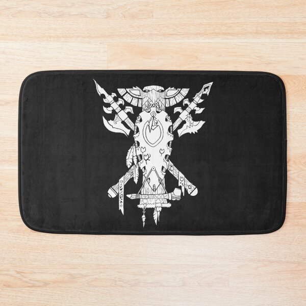 Item preview, Tauren Crest - White designed and sold by All-Sorts.