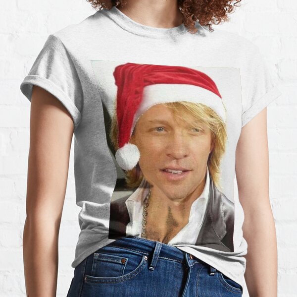bikinpecah leben diese pic bon jovi frohe weihnachten für mich Classic T-Shirt