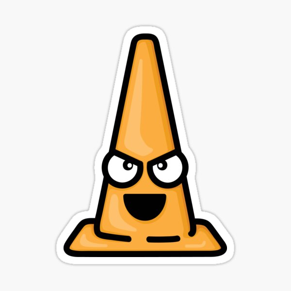 Cute Traffic Cone Gifts Merchandise Redbubble - green traffic cone roblox