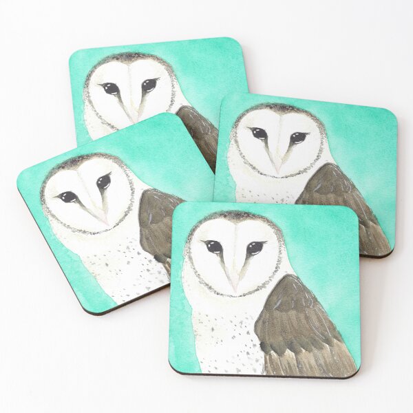 Item preview, Barn Owl designed and sold by ElyWatercolor.