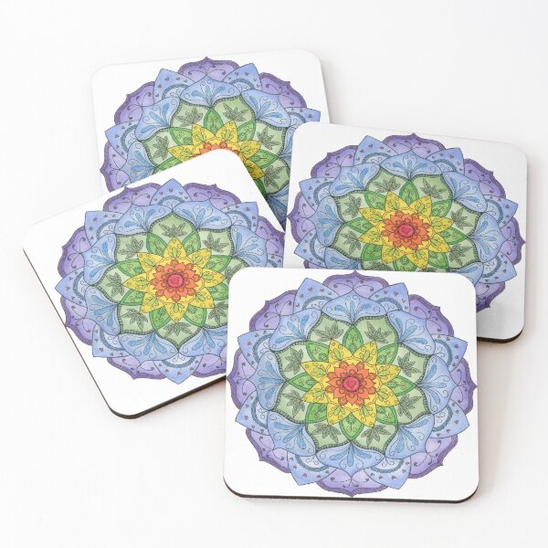 Item preview, Chakra Mandala designed and sold by Kellie Espie Art.