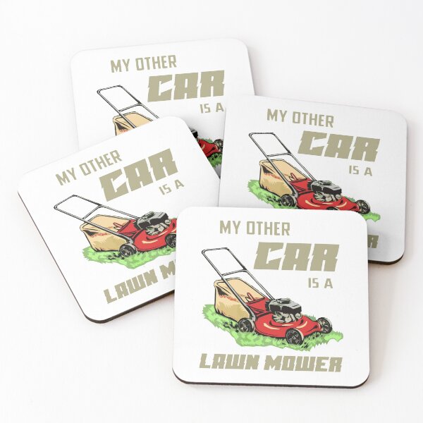 Item preview, My Other Car is A Lawn Mower designed and sold by ElasticBlush.