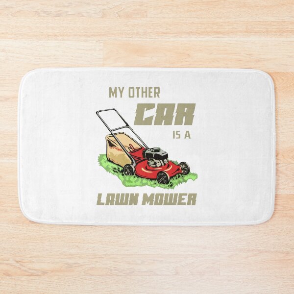 Item preview, My Other Car is A Lawn Mower designed and sold by ElasticBlush.
