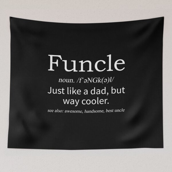 Item preview, Funcle Funny Uncle designed and sold by designeclipse.
