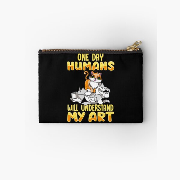 Item preview, Cute Cat One Day Humans Will Understand My Art designed and sold by perfectpresents.