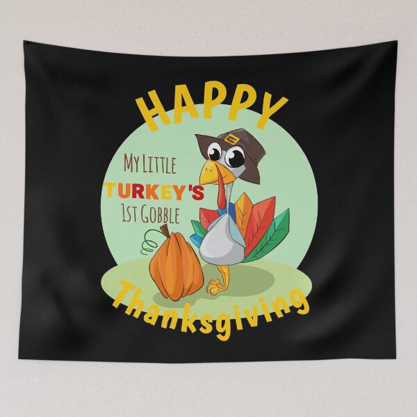 Item preview, Happy First Thanksgiving T-Shirt designed and sold by marosharaf.