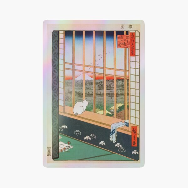 thymeページになります＊ Utagawa Hiroshige - Asakusa ricefields and torinomachi
