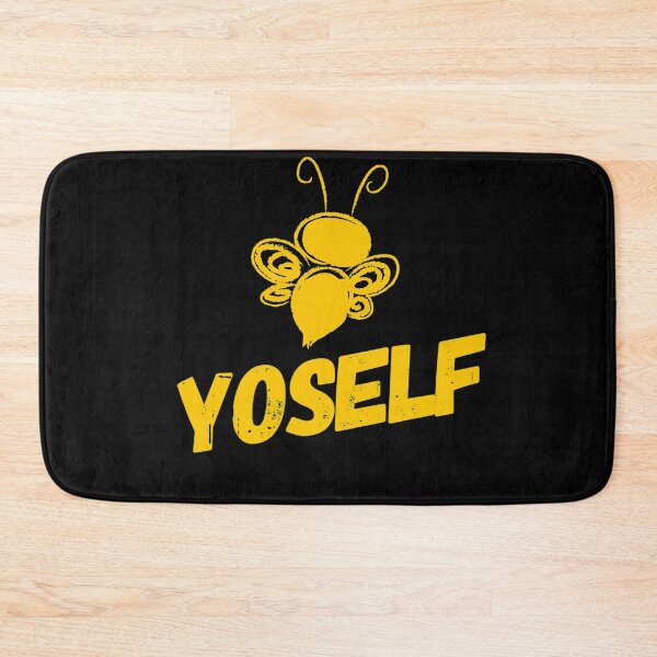 Item preview, Motivational Inspirational and Positive quote - bee yoself typography text art by Word Fandom - wordfandom designed and sold by Kerry Pritchard.