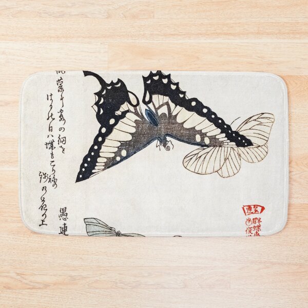 Item preview, Kubo Shunman - Various Moths and Butterflies designed and sold by Hangastudio.