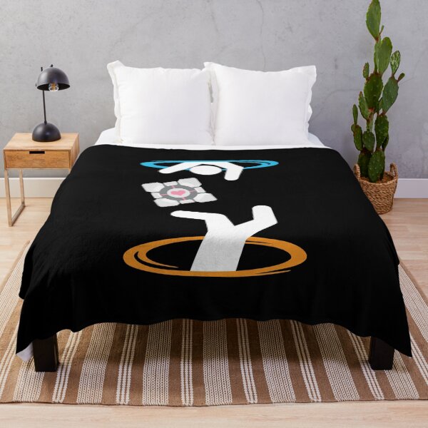 Blue Companion Orange Portal Black Cube Stickman Portals 2 I Game Woven Printed Lightweight Microfiber Bedding/Sofa Blanket- Customize Blankets Fleece Sherpa Blue Companion Orange Portal Black Cube Stickman Portals 2 I Game Woven Printed Lightweight Microfiber Bedding/Sofa Blanket- Customize Blankets Fleece Sherpa