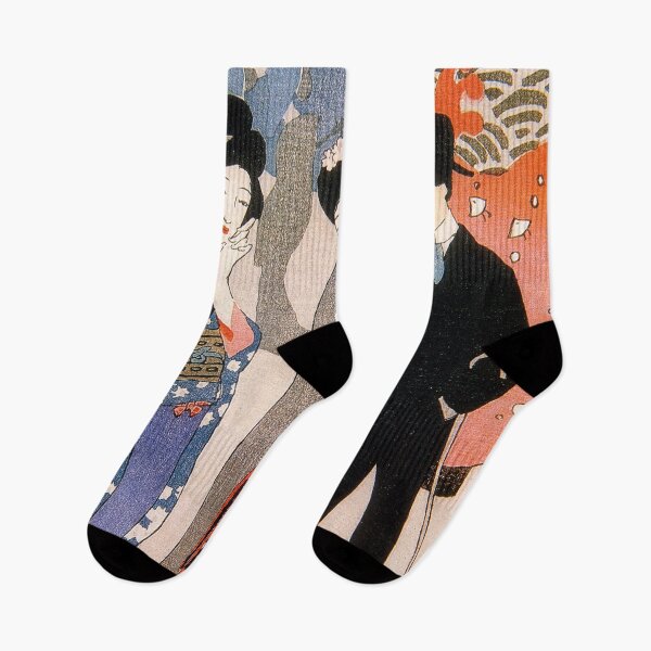Item preview, Yumeji Takehisa - Minatoya Print Shop 1914 designed and sold by Hangastudio.