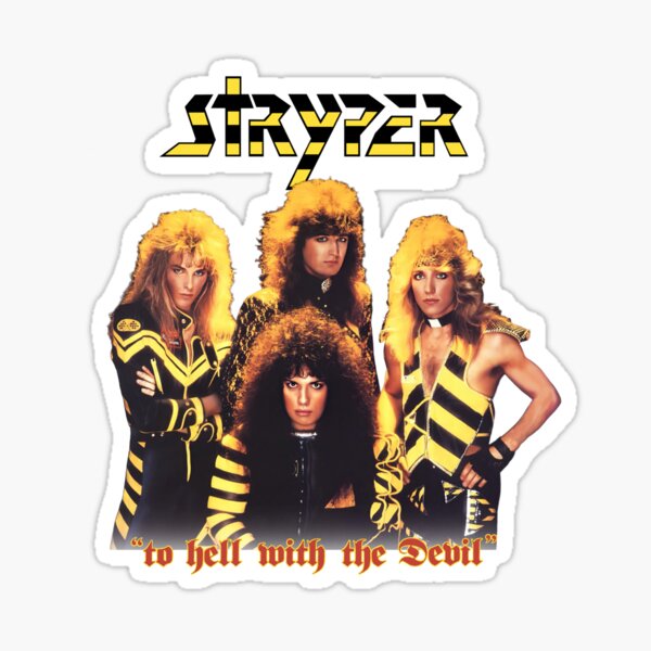 Stryper: To Hell With The Devil Sticker