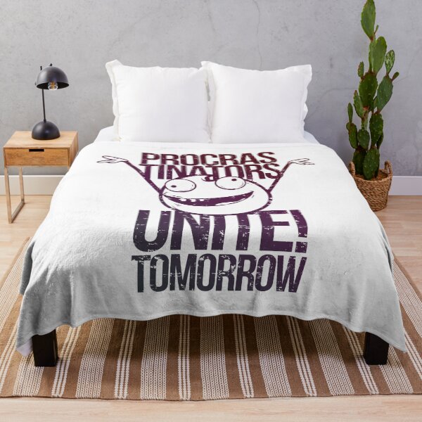 Item preview, Procrastinators Unite Tomorrow designed and sold by ElasticBlush.
