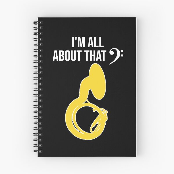 Aperçu de l'œuvre Sousaphone - JE SUIS TOUT SUR CE ... BASS CLEF - Cadeau drôle de sousaphone, fanfare, fanfare créée et vendue par HEJAshirts.